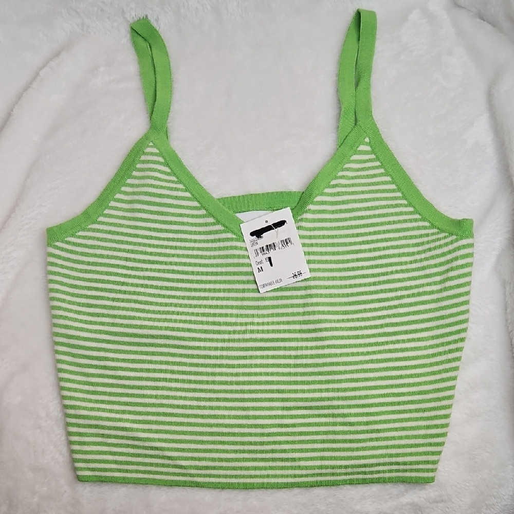 LA Hearts Astrid Striped Sweater Tank Top - Picture 2 of 7